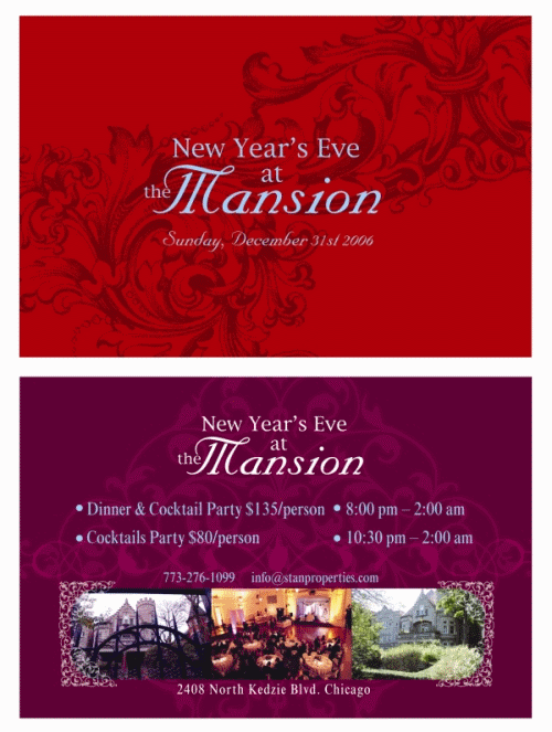 New Year's Eve at Stan Mansion, 2006