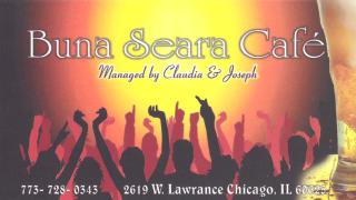 Buna Seara Cafe, Romanian Restaurant and Bar Chicago Buna Seara Cafe, Romanian Restaurant and Bar Chicago